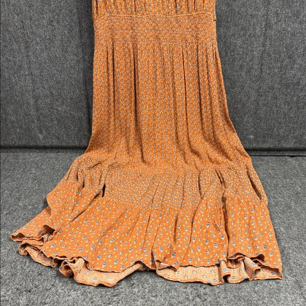 Faherty Woodstock Terracotta Floral Maxi Dress - Picture 7 of 15